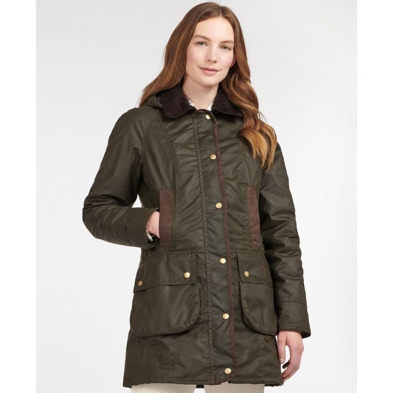 Barbour Bower Wax Jakke Dame
