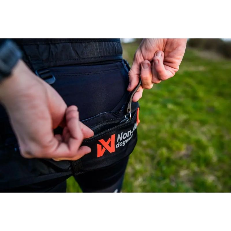Non-Stop Dogwear Canix Løbebælte 2.0, Str. S Sort Single