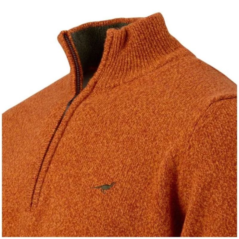 Laksen Brompton Zip Neck