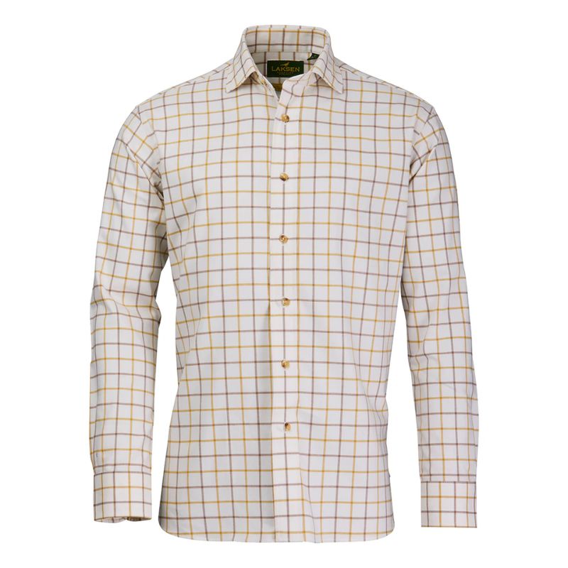 Laksen Edgar Brushed Organic Cotton Skjorte