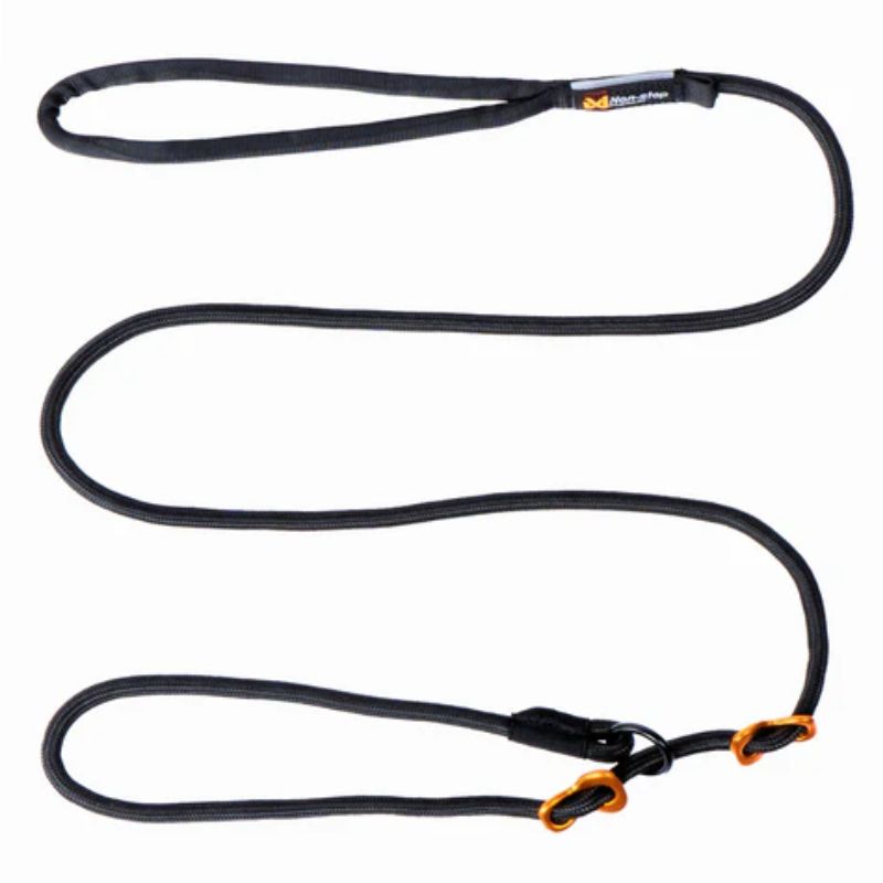 Non-Stop Retriever Leash 1,6m/8mm Black