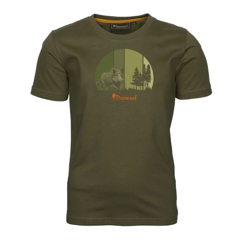 Pinewood Hunting T-Shirt Børn