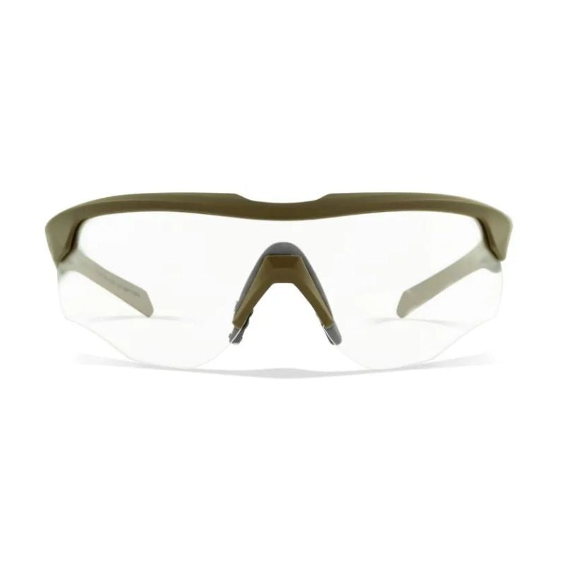 Wiley X Rogue Comm Grey/Clear/Rust Tan Frame
