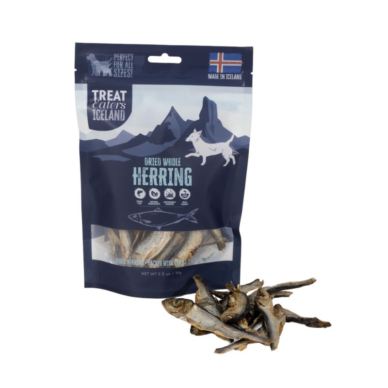 Treateaters Iceland Dried Whole Herring 70g