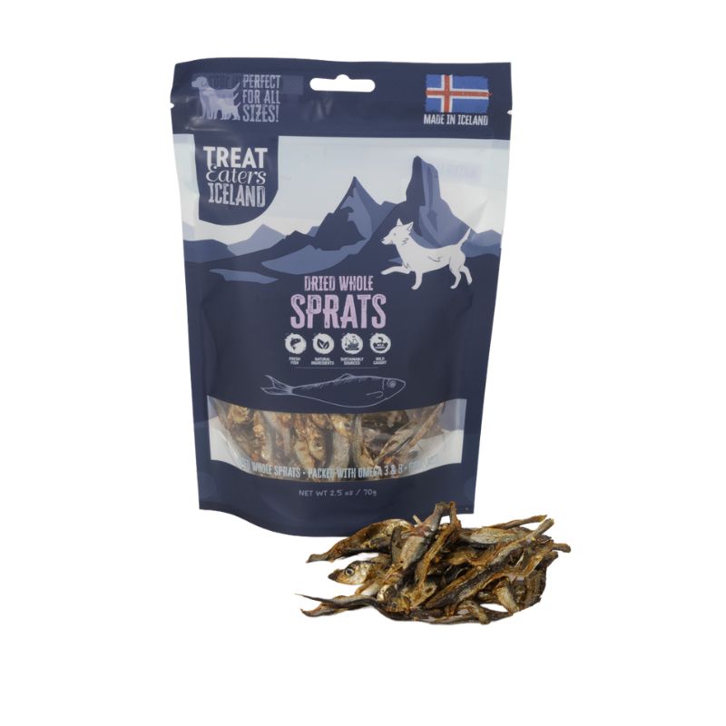 Treateaters Iceland Dried Whole Sprats 70g