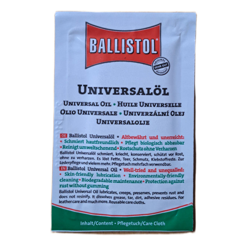 Ballistol Olie servietter (Køb flere, spar mere)