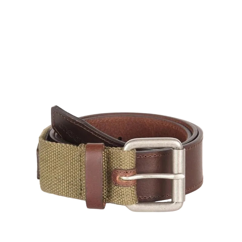 Barbour Webbing Læderbælte