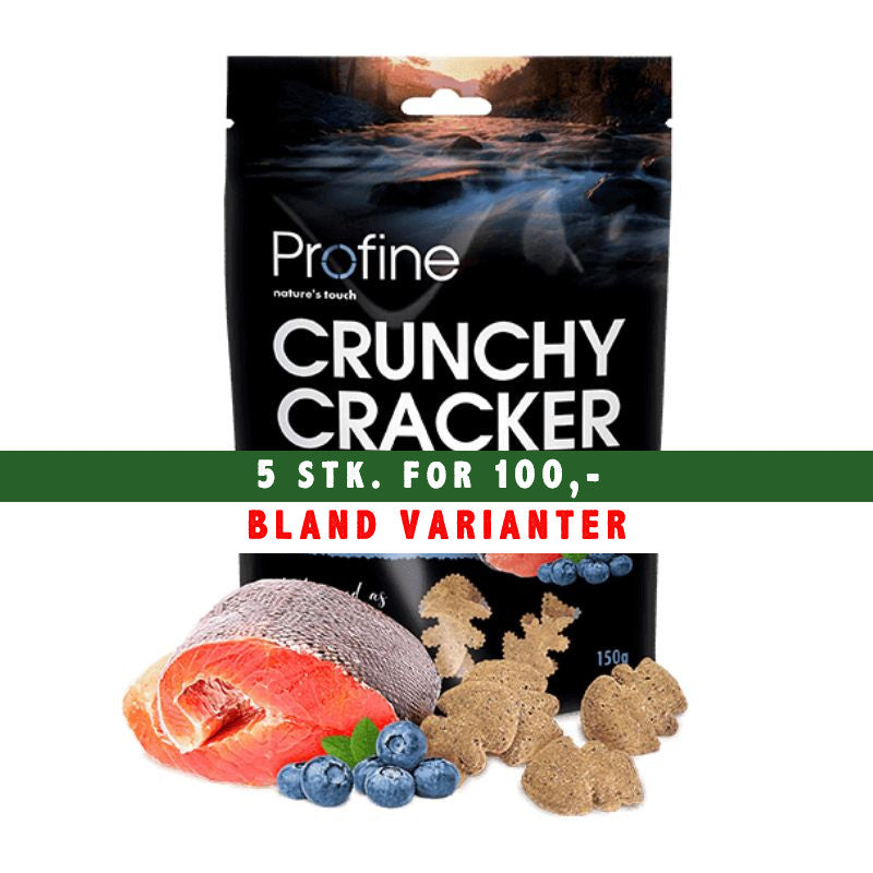 Profine Crunchy Cracker Laks & Blåbær