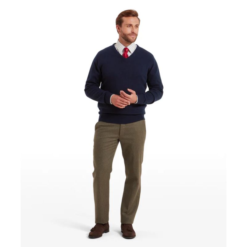 Schöffel Lewis Lambswool V Neck Jumper