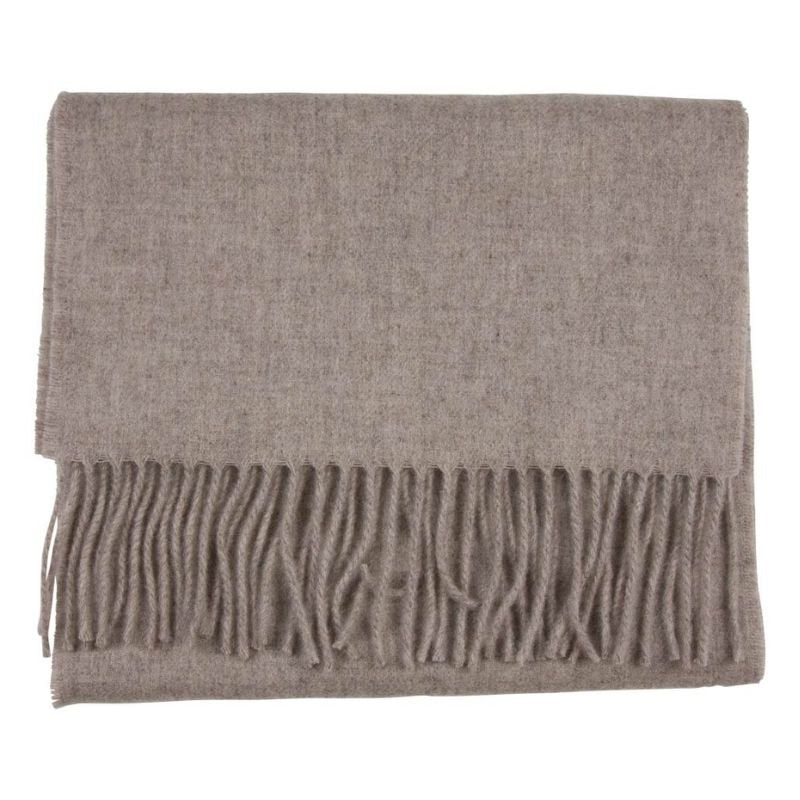 Portia Halstørklæde Uld 30x180 Beige