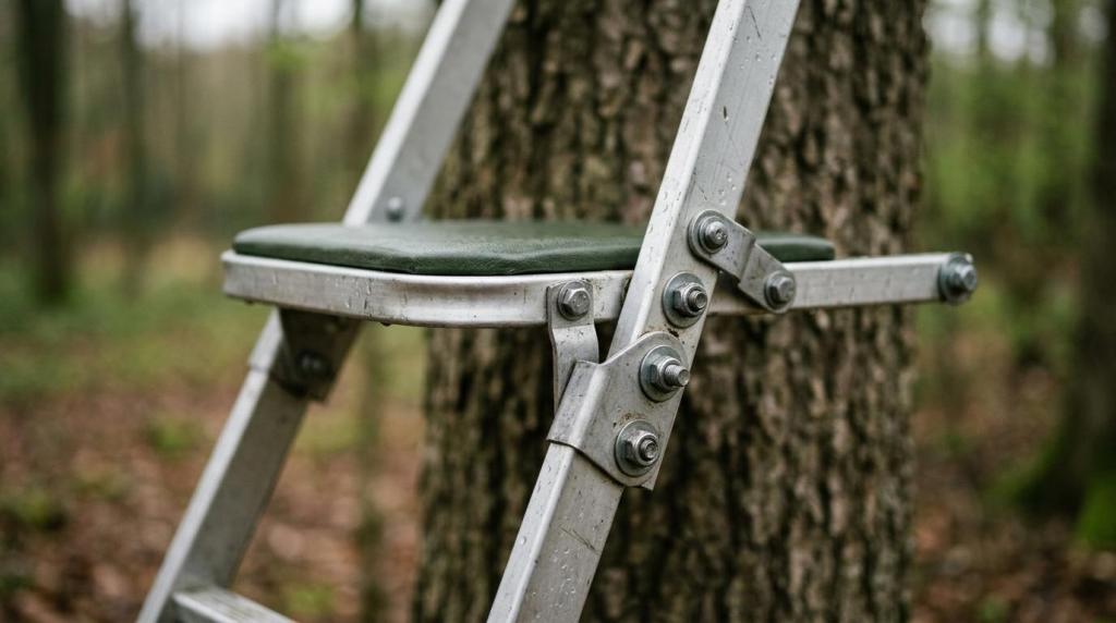 Skydestige, skydetårn og hochsitz, hvad er forskellen, og hvilket materiale skal du vælge?