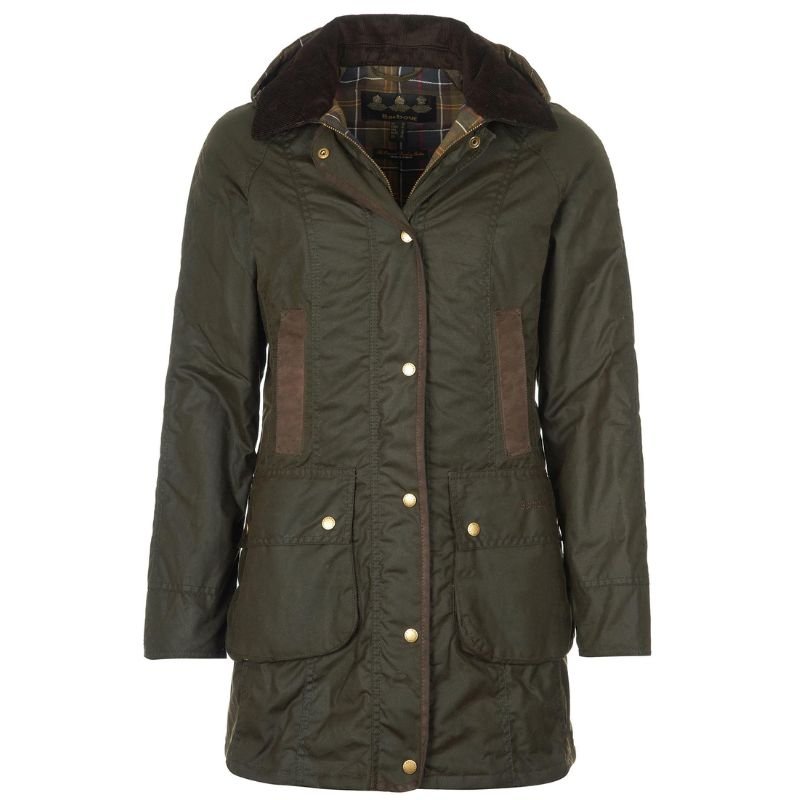 Barbour Bower Wax Jakke Dame