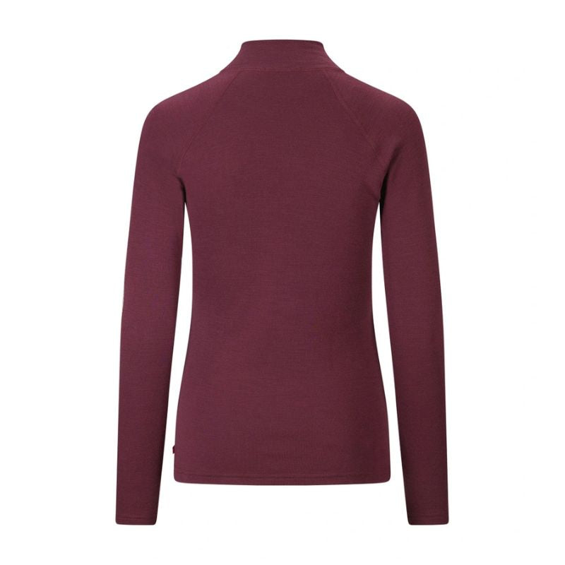 Aclima Warmwool Mock Neck Zip Woman