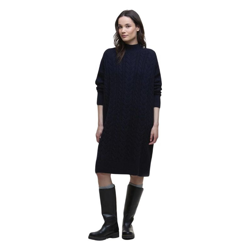 Barbour Belford Knitted Mini Dress Dame