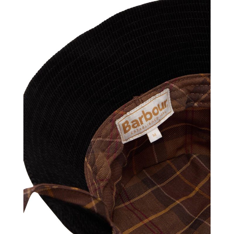 Barbour Brackley Wax Bucket Hat