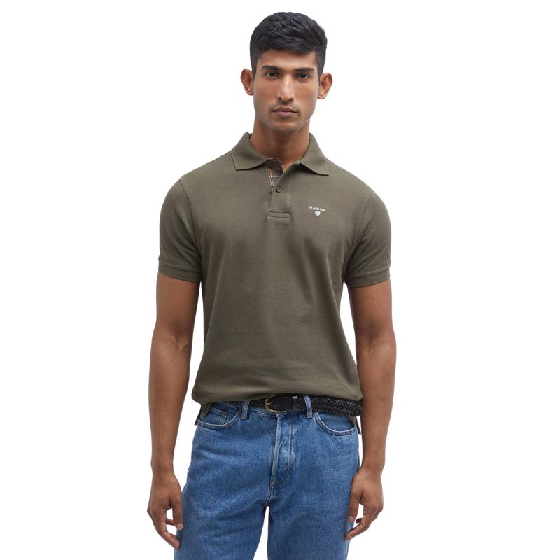 Barbour Tartan Pique Polo