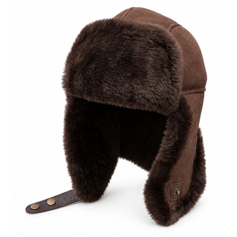 Fiebig Sheepskin Aviator Cap