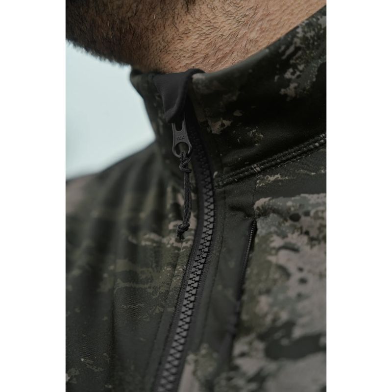 Härkila NOCTYX Camo Full Zip Fleece