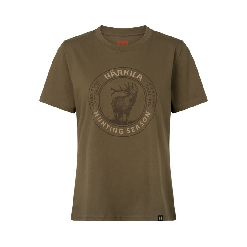 Härkila Stag Badge S/S T-Shirt Dame