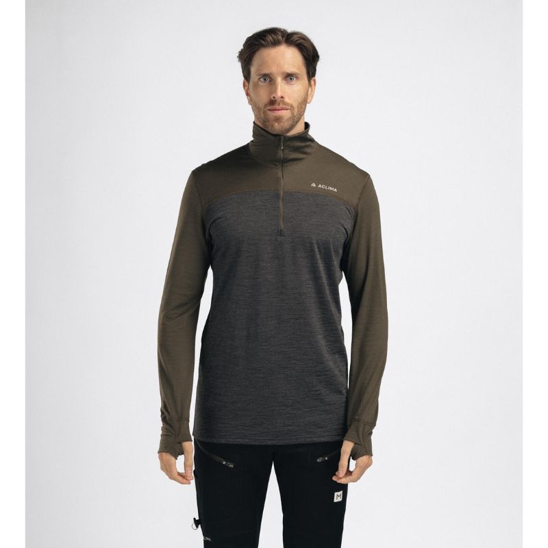 Aclima Lightwool 180 Polo Zip 