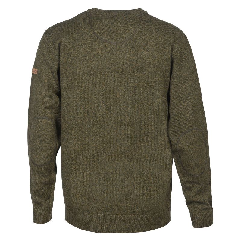 Percussion Pullover V-Hals Kaki