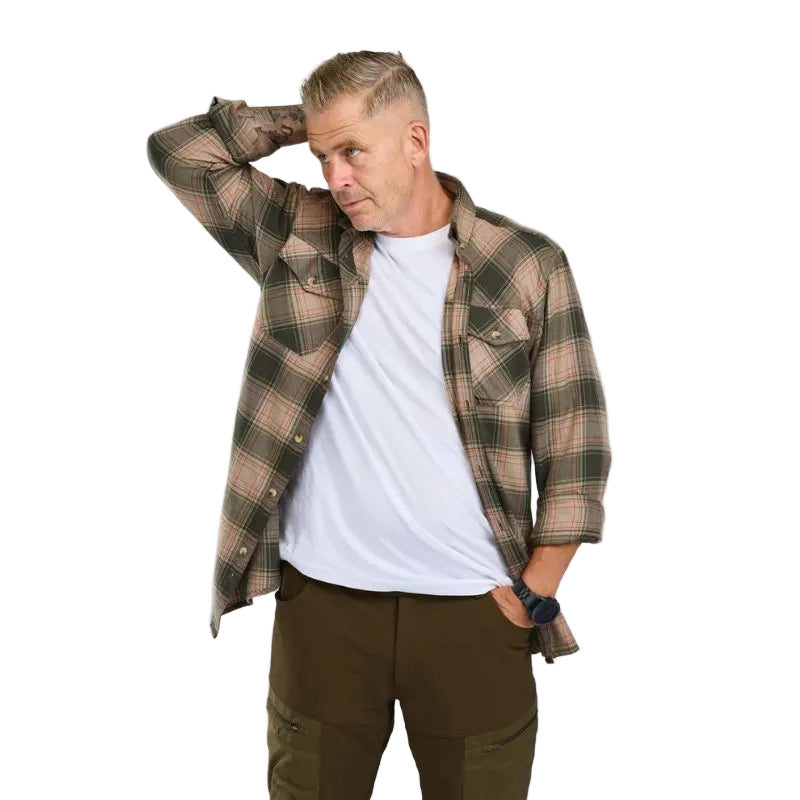 Pinewood Finnveden Forest Flannel Skjorte