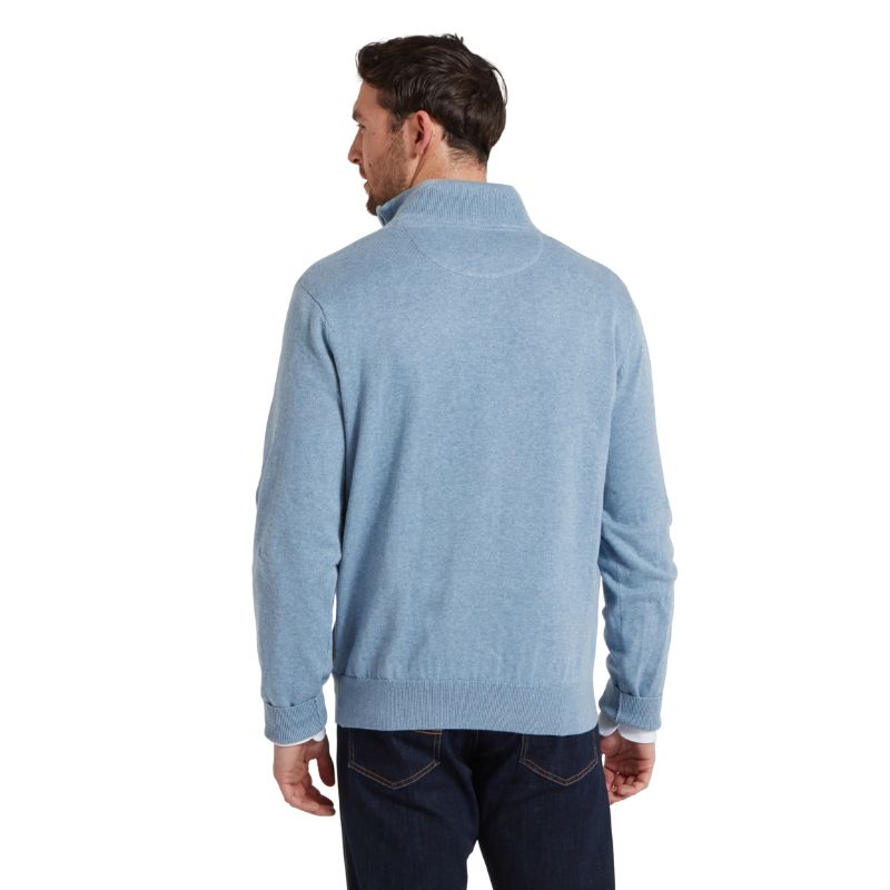 Schöffel Porthmeor Pima Cotten 1/4 Zip Jumper