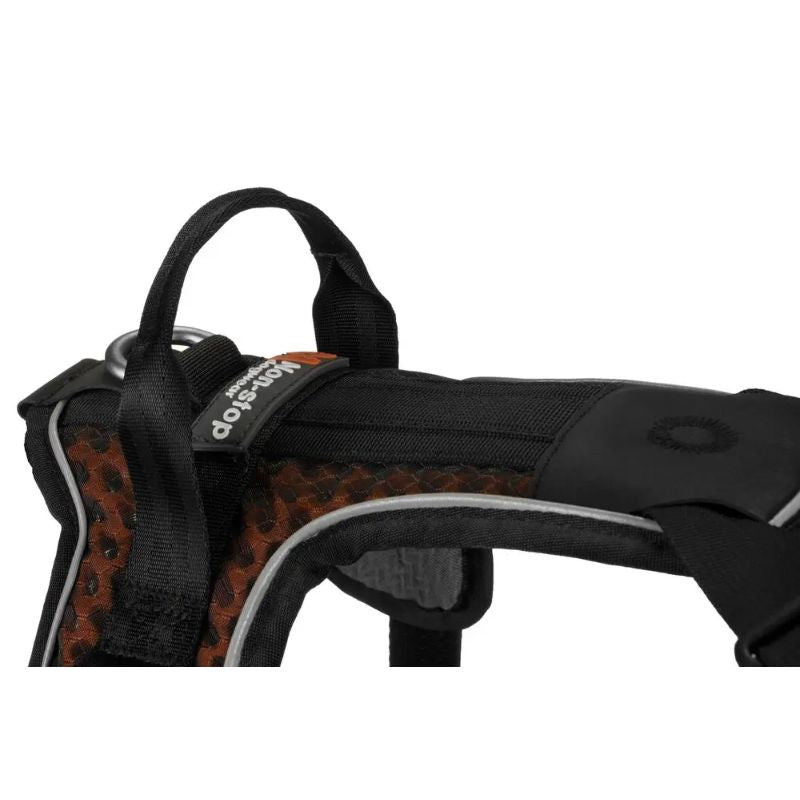 Non-Stop Dogwear Rock Sele, Str. L Sort/Orange Single