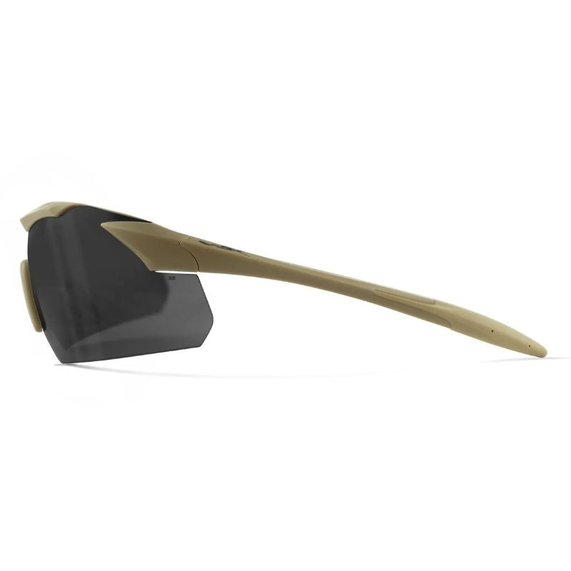 Wiley-X Vapor Comm. 2,5 Grey/Clear/Rust Tan Frame