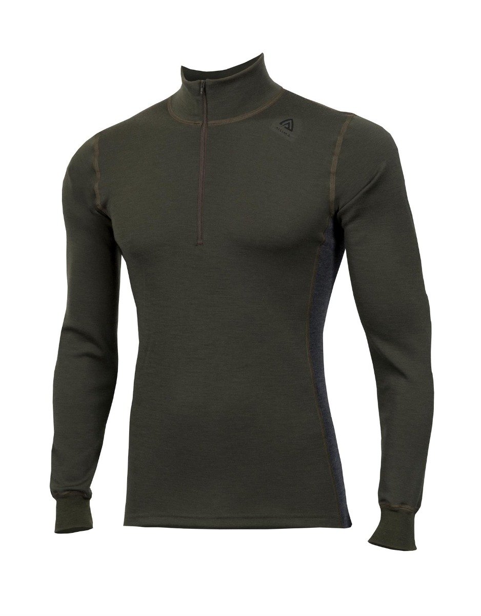 Aclima Warmwool Mock Neck Zip