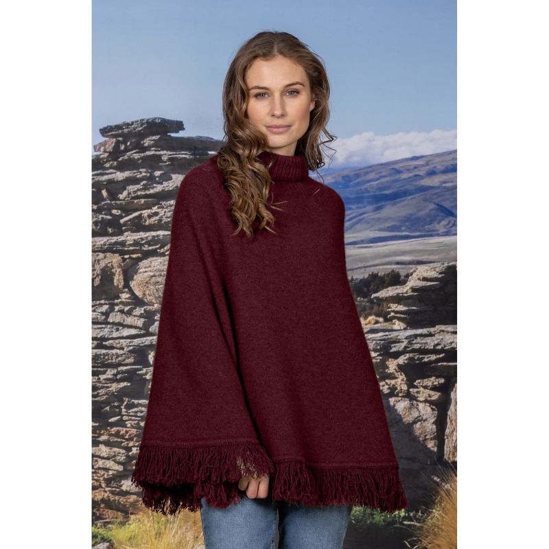 Noble Wilde Fringed Poncho