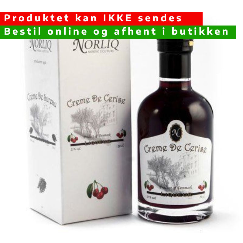 Likør - Creme De Cerise Kirsebær 20 cl