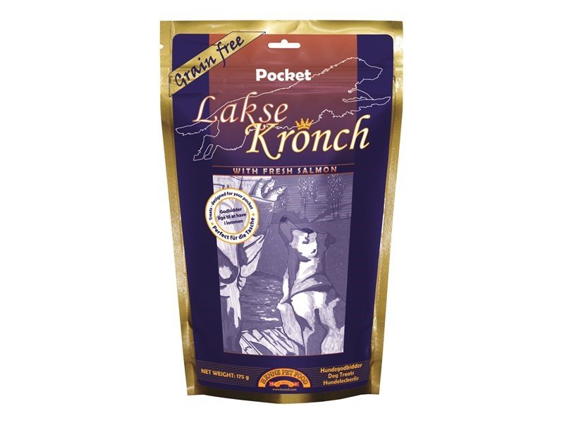 Kronch Lakse Godbidder 175 g Pocket
